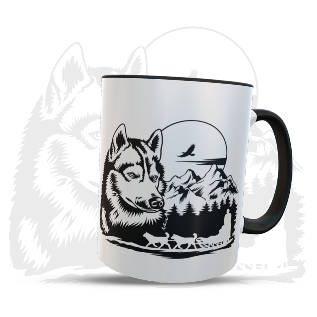 PK Schlittenhund Berge