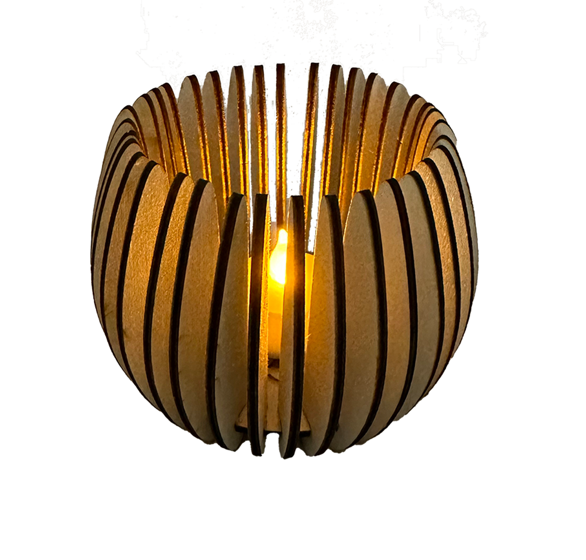 Kerzenhalter in Bowlform