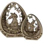 Oster Dekoration aus Holz