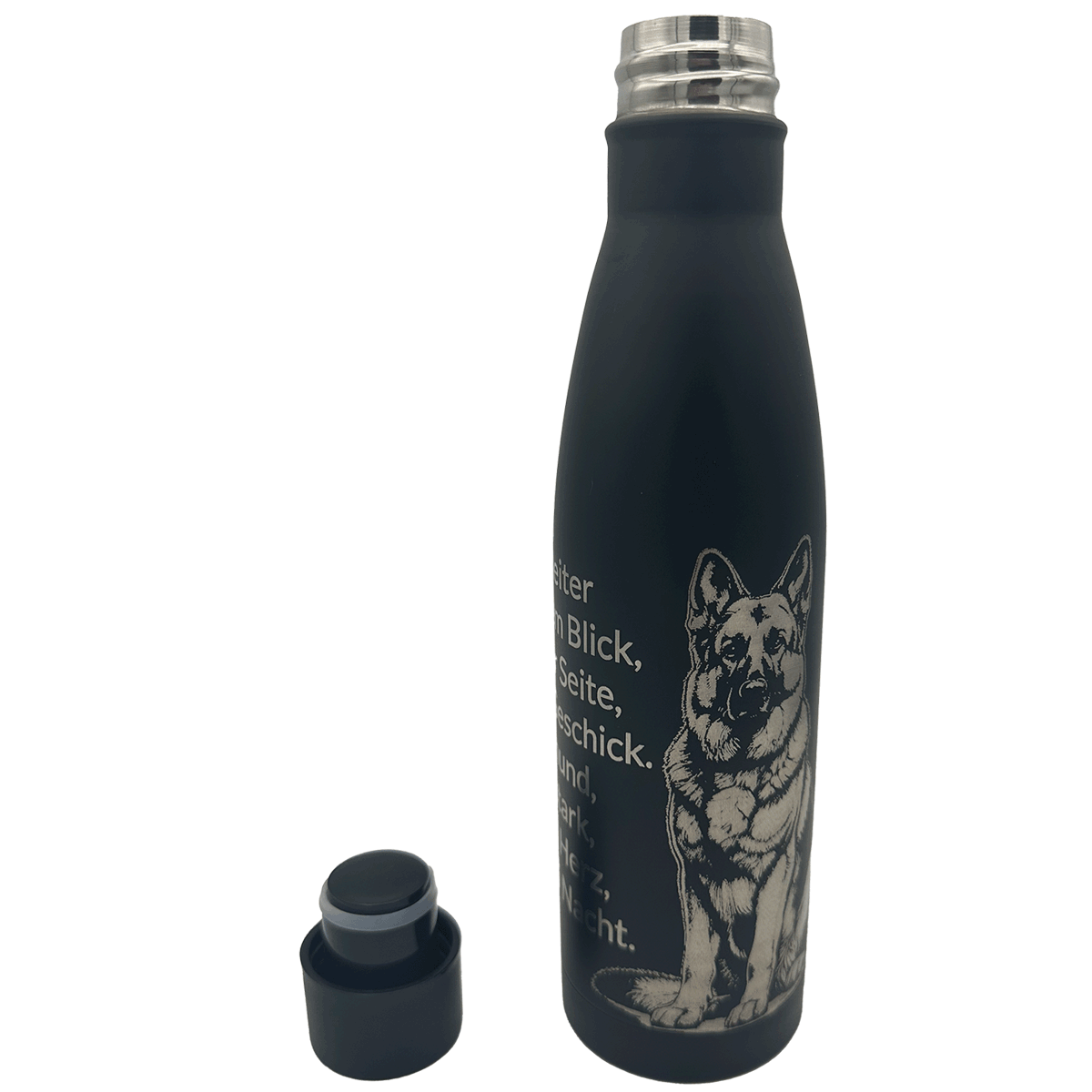 Isolierflasche Schäferhund