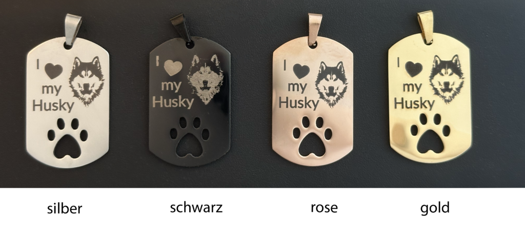 Hundemarke - Kettenanhänger