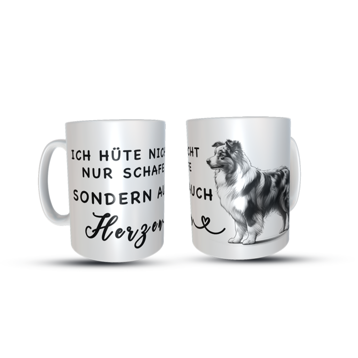 Keramiktasse Australian Shepherd