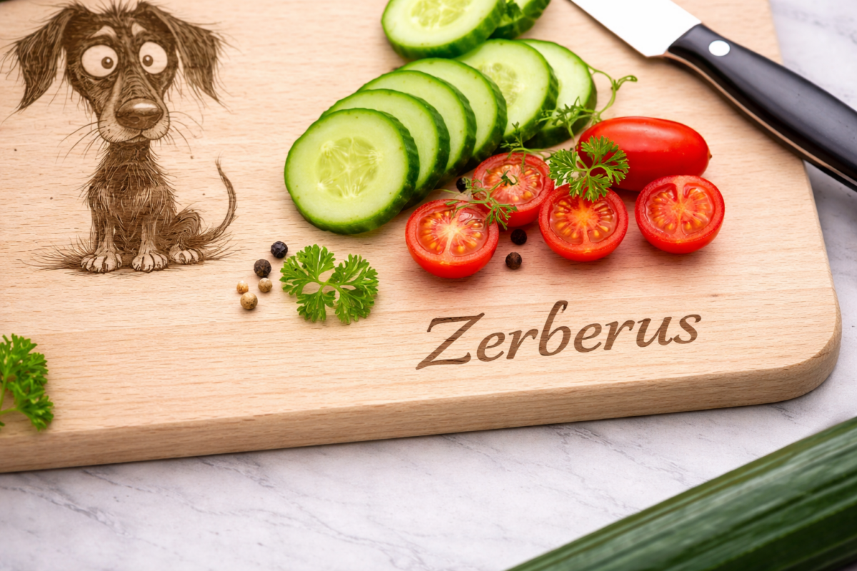 Brett Dobermann Gravur